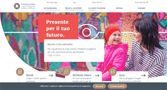 Desktop Screenshot of fondazionecariparo.it